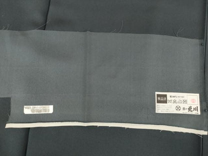 平和屋着物●京の名門　友禅　染の北川　訪問着　駒刺繍　舞花文　暈し染め　金彩　和木沢絹　反端付き　正絹　逸品　未使用　AABG4003ck