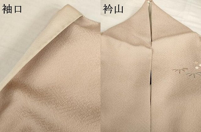 平和屋着物●京友禅の第一人者　松井青々　訪問着　風景鴛鴦花文　暈し染め　金彩　正絹　逸品　AABG4009ck