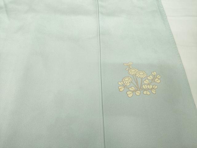 平和屋着物●訪問着　草花文　金彩　やまと誂製　正絹　逸品　AABG4035ck