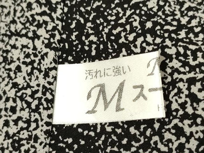 平和屋着物●本場大島紬　染大島　訪問着　型染め　流水草花文　正絹　逸品　AABG4050ck