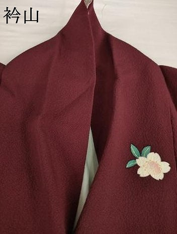 平和屋着物●豪華振袖　駒刺繍　御所車女人花文　暈し染め　金彩　正絹　逸品　AABG4064ck