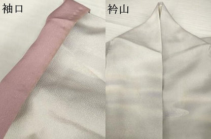 平和屋着物●上質な小紋　作家物　エ霞文　正絹　逸品　AABG4075ck