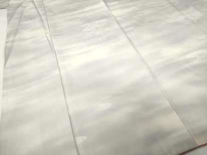 平和屋着物●上質な小紋　作家物　エ霞文　正絹　逸品　AABG4075ck