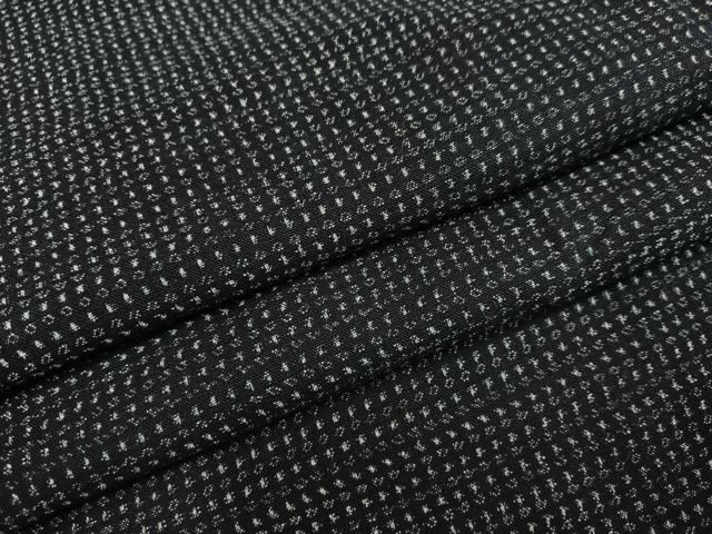 平和屋着物●男性　久留米絣　アンサンブル　綿　逸品　AABG4121ph