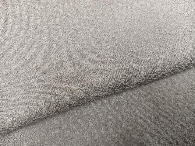 平和屋着物●上質な色無地　霞色　正絹　逸品　AABG4124ph