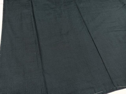 平和屋着物●男性　紬　アンサンブル　正絹　逸品　未使用　AABG4144ph