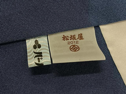 平和屋着物●日本画家　霜鳥忍の世界　彩天目織　訪問着　手描き　楓　松坂屋扱い　正絹　逸品　AABG4150ph
