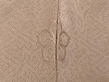 平和屋着物●訪問着　竹屋町刺繍　草花文　暈し染め　金彩　正絹　逸品　AABG4154ph