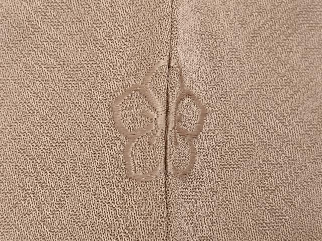 平和屋着物●訪問着　竹屋町刺繍　草花文　暈し染め　金彩　正絹　逸品　AABG4154ph