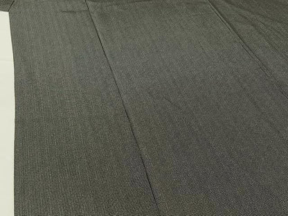 平和屋着物▽伝統工芸師 服部光擴 江戸小紋 単衣 角通し 正絹 逸品 AABG4201jh
