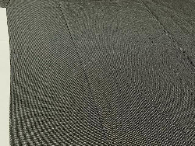 平和屋着物▽伝統工芸師 服部光擴 江戸小紋 単衣 角通し 正絹 逸品 AABG4201jh