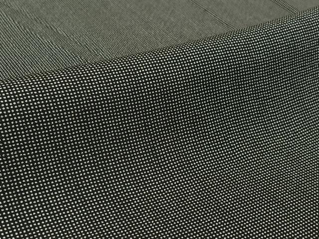 平和屋着物▽伝統工芸師 服部光擴 江戸小紋 単衣 角通し 正絹 逸品 AABG4201jh