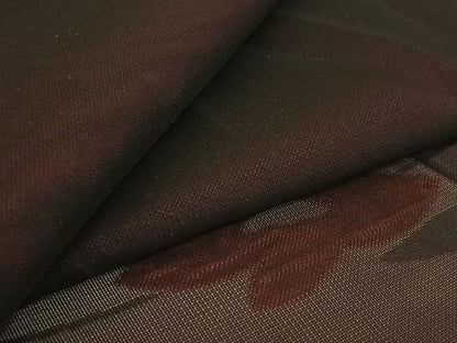 平和屋着物▽羽織 スリーシーズン 春夏秋 塵除け 草花文 正絹 逸品 AABG4214jh