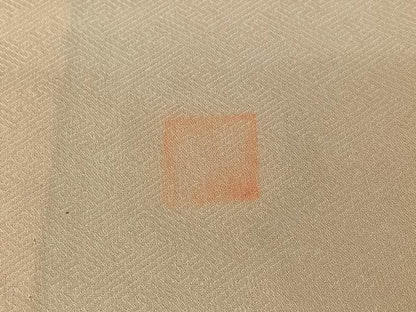 平和屋着物▽訪問着 単衣 作家物 手描き 草花文 暈し染め 正絹 逸品 AABG4221jh
