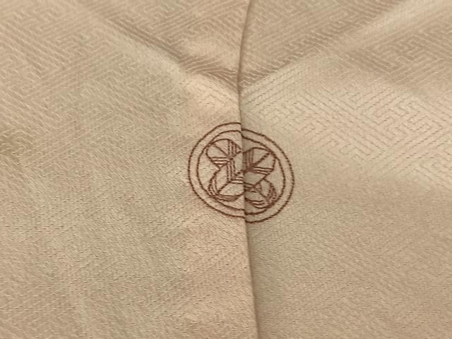 平和屋着物▽訪問着 単衣 作家物 手描き 草花文 暈し染め 正絹 逸品 AABG4221jh