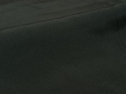 平和屋着物▽男性 黒紋付 単衣 暗黒色 正絹 逸品 AABG4233jh