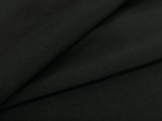 平和屋着物▽男性 黒紋付 単衣 暗黒色 正絹 逸品 AABG4233jh