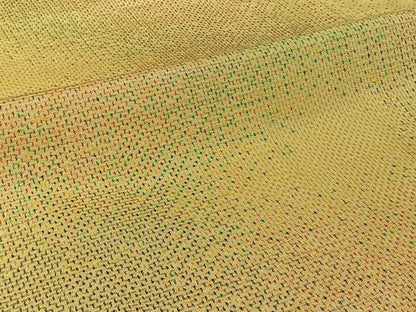 平和屋着物▽上質な紬 単衣 霞文 反端付き 正絹 逸品 AABG4236jh