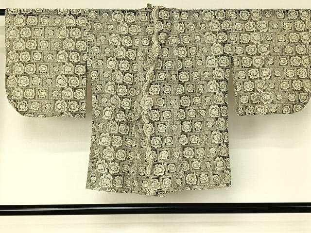 平和屋着物▽道中着 スリーシーズン 春夏秋 塵除け レース 草花文 AABG4246jh