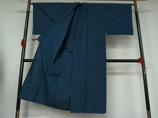 平和屋着物▽男性 単衣 紬 アンサンブル 霞文 正絹 逸品 AABG4279jh