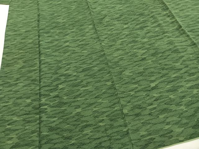 平和屋着物■上質な小紋　草花文　正絹　逸品　AABG4284fy