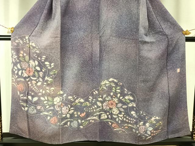 平和屋着物●訪問着　作家物　辻が花　暈し染め　正絹　逸品　未使用　AABG4305fy