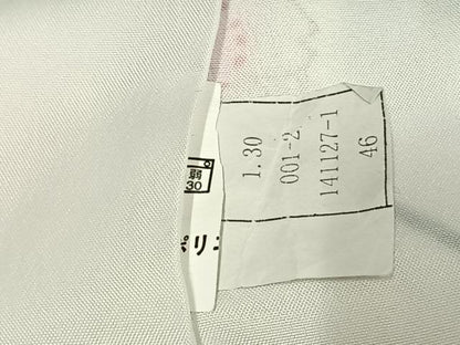 平和屋着物●小振袖　二尺袖　草花文　金彩　洗える着物　AABG4321fy