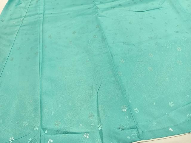 平和屋着物●平祐奈　小振袖　二尺袖　雪輪花文　金彩　洗える着物　未使用　AABG4323fy