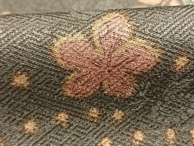 平和屋着物●訪問着　辻が花　鹿　兎　染と織 井筒屋　たとう紙付き　正絹　逸品　未使用　AABG4334fy