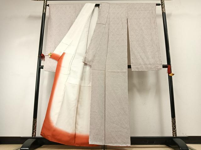 平和屋着物●小振袖　二尺袖　総絞り　正絹　逸品　AABG4340fy