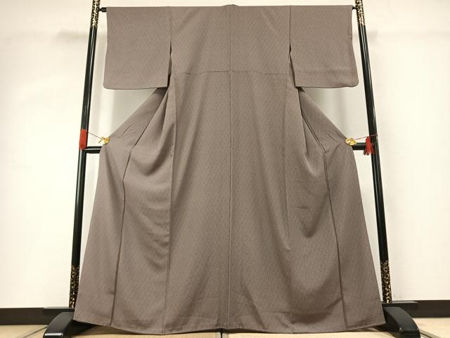 平和屋着物●江戸小紋　花尽くし　正絹　逸品　AABG4360fy