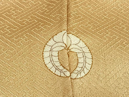 平和屋着物●豪華色留袖　駒刺繍　地紙花文　暈し染め　金銀彩　正絹　逸品　AABG4377fy