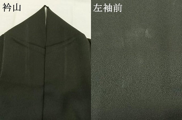 平和屋着物●訪問着　飛鳥文　黒地　三越扱い　正絹　逸品　AABG4396fy
