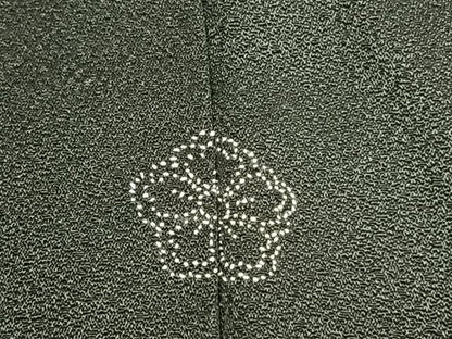 平和屋着物●訪問着　飛鳥文　黒地　三越扱い　正絹　逸品　AABG4396fy