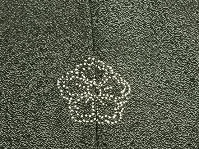平和屋着物●訪問着　飛鳥文　黒地　三越扱い　正絹　逸品　AABG4396fy