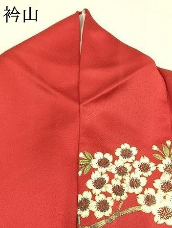 平和屋着物●豪華振袖　花蝶文　金銀彩　ロング丈　正絹　逸品　AABG4401fy