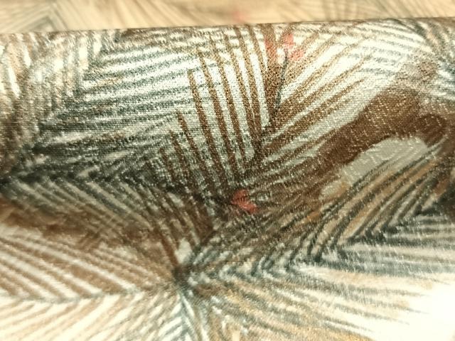 平和屋着物●村山笙嵐　訪問着　手描き　松　暈し染め　金彩　正絹　逸品　AABG4413fy