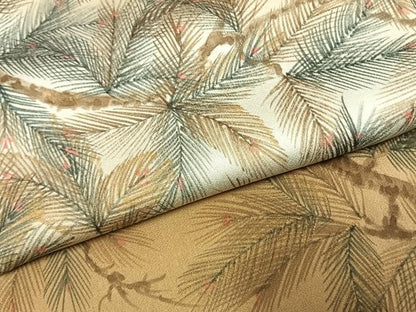 平和屋着物●村山笙嵐　訪問着　手描き　松　暈し染め　金彩　正絹　逸品　AABG4413fy