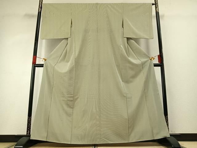 平和屋着物●洗える最高級着物　＜英＞はなぶさ謹製　小紋　縞　洗える着物　AABG4416fy