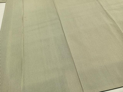平和屋着物●洗える最高級着物　＜英＞はなぶさ謹製　小紋　縞　洗える着物　AABG4416fy