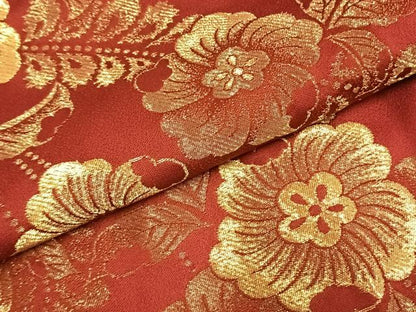 平和屋着物●豪華振袖　辻が花　寿光織　金糸　正絹　逸品　AABG4420fy