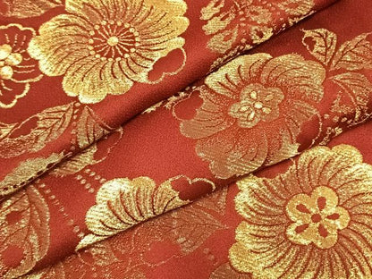 平和屋着物●豪華振袖　辻が花　寿光織　金糸　正絹　逸品　AABG4420fy