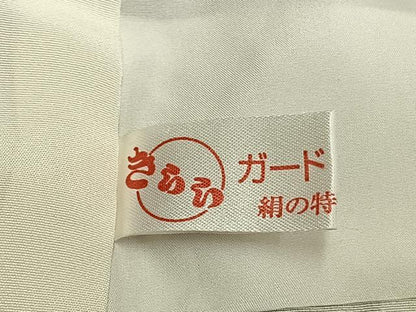 平和屋着物●上質な小紋　作家物　霞文　正絹　逸品　AABG4428fy