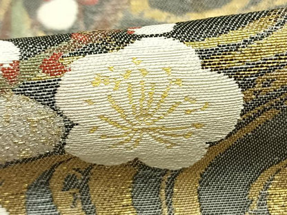 平和屋着物●豪華色留袖　作家物　寿光織　光琳屏風　暈し染め　金糸　さが美扱い　正絹　逸品　未使用　AABG4435fy
