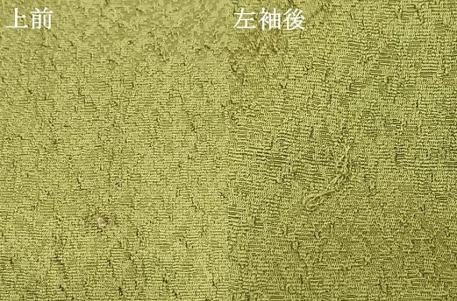 平和屋着物●無地絵羽訪問着　中国三大刺繍　汕頭刺繍　スワトウ刺繍　総刺繍　片輪車花地紋　青丹色　正絹　逸品　AABG4461fy