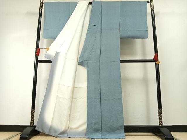 平和屋着物●江戸小紋　鮫小紋柄　さが美扱い　正絹　逸品　AABG4474fy
