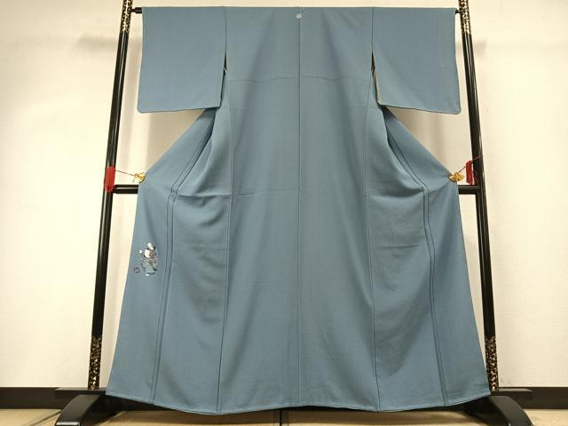 平和屋着物●訪問着　人物文　正絹　逸品　AABG4483fy