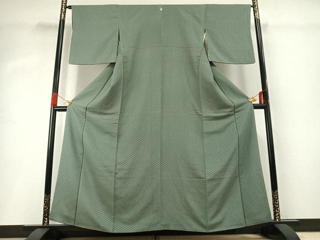平和屋着物●上質な小紋　作家物　蜀江文　正絹　逸品　AABG4484fy