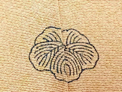 平和屋着物●訪問着　友禅　駒刺繍　道長花文　金彩　正絹　逸品　AABG4492fy
