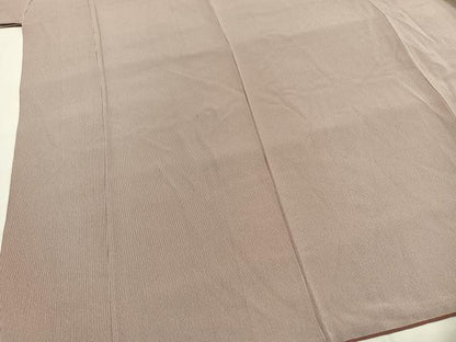 平和屋着物●伝統工芸師　服部光擴　江戸小紋　万筋　紫色×白色　正絹　逸品　AABG4516fy